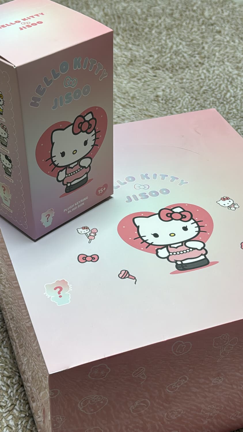 헬로키티 x 지수 랜덤 플러시 키링 세트 (9개 세트) 판매합니다! 상품이미지3