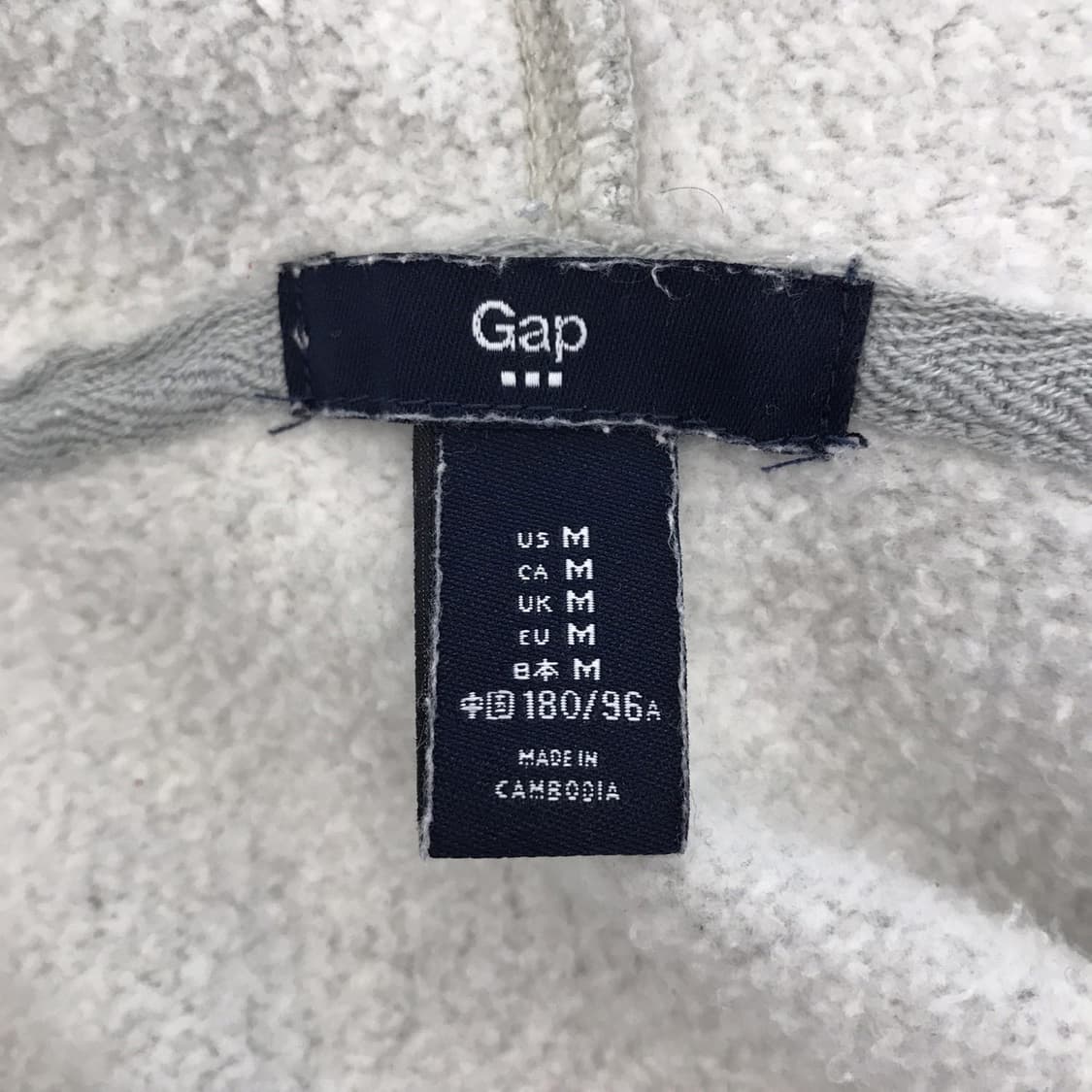 GAP 성조기 플래그 후드집업 대장급 [M] 상품이미지5