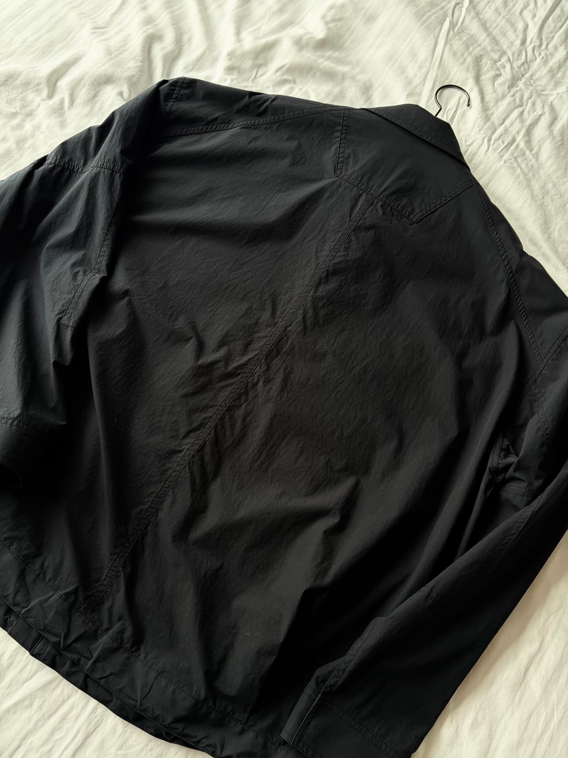 [50] 22ss 준지 코치 집업 셔츠 블랙 상품이미지2