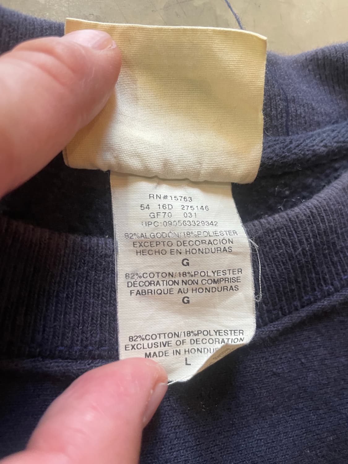 챔피온 리버스 위브 스웻 셔츠 L 상품이미지6