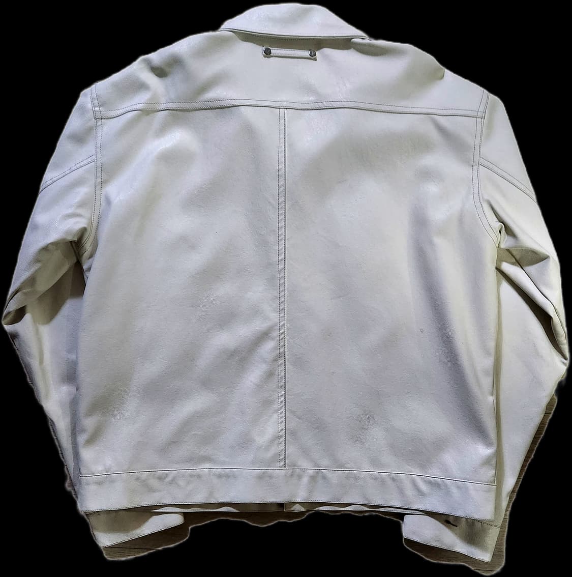 바스틱 비건레더 트러커자켓 카라탈부착 상품이미지3