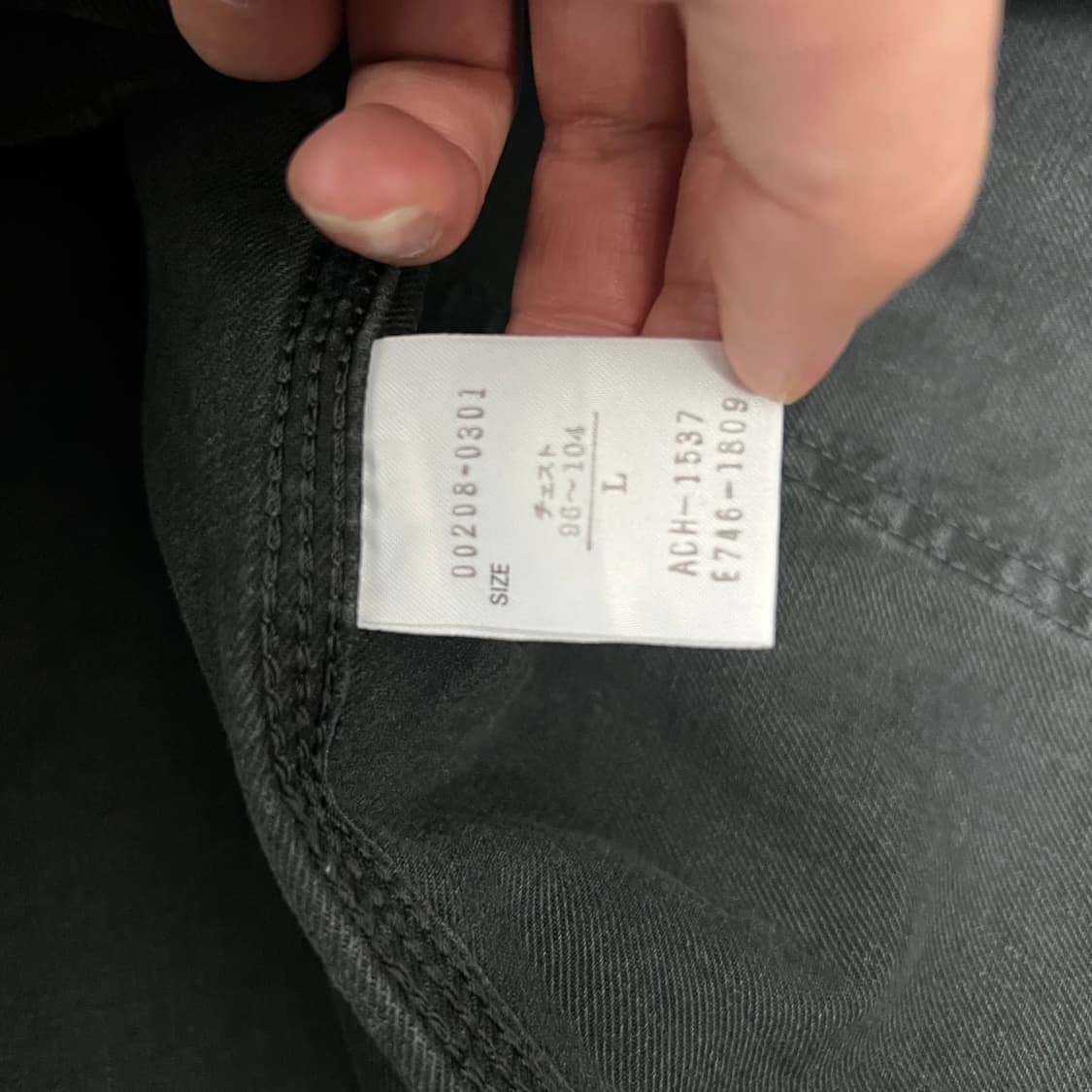 칼하트 로고 오리지널 OG 데님 포켓 후드 워크 자켓 상품이미지6