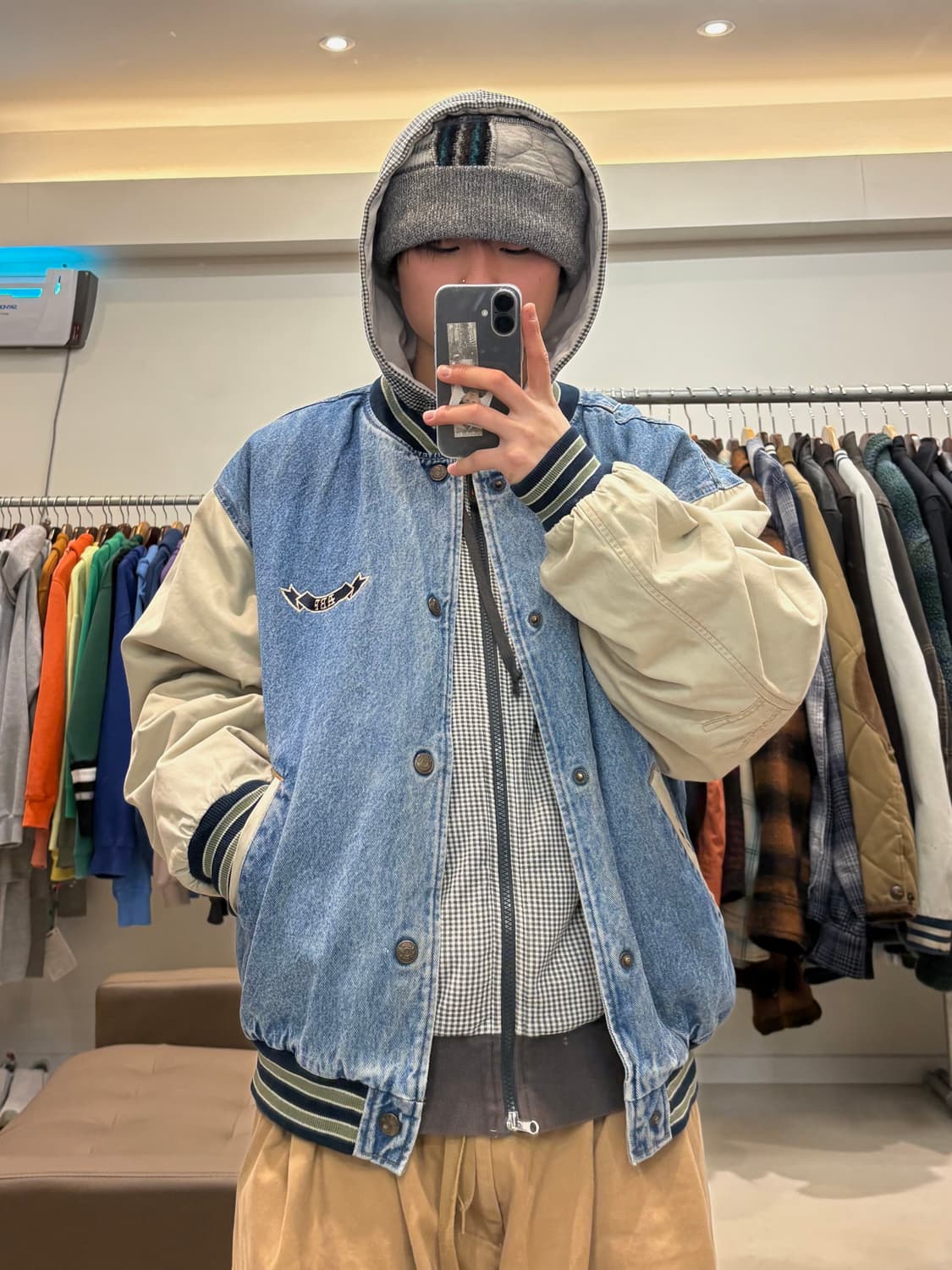 Gear for sports 데님 바시티자켓 상품이미지6