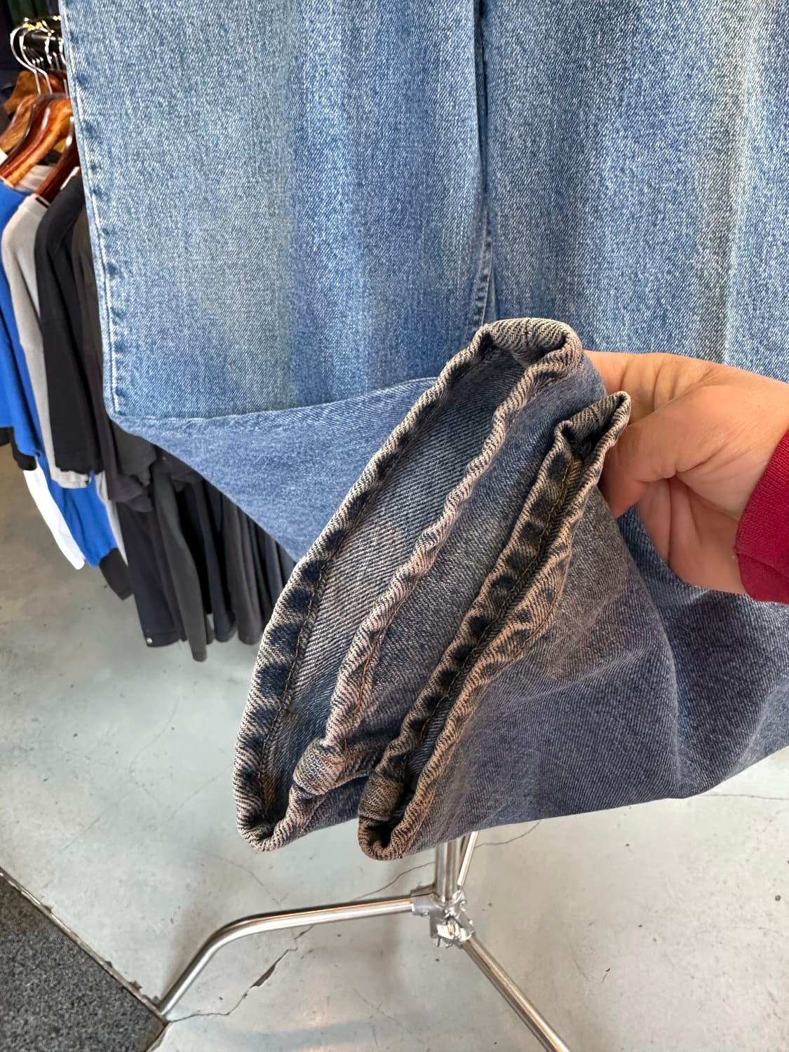 90s 리바이스560 데님 팬츠 32x30 made in usa 상품이미지5