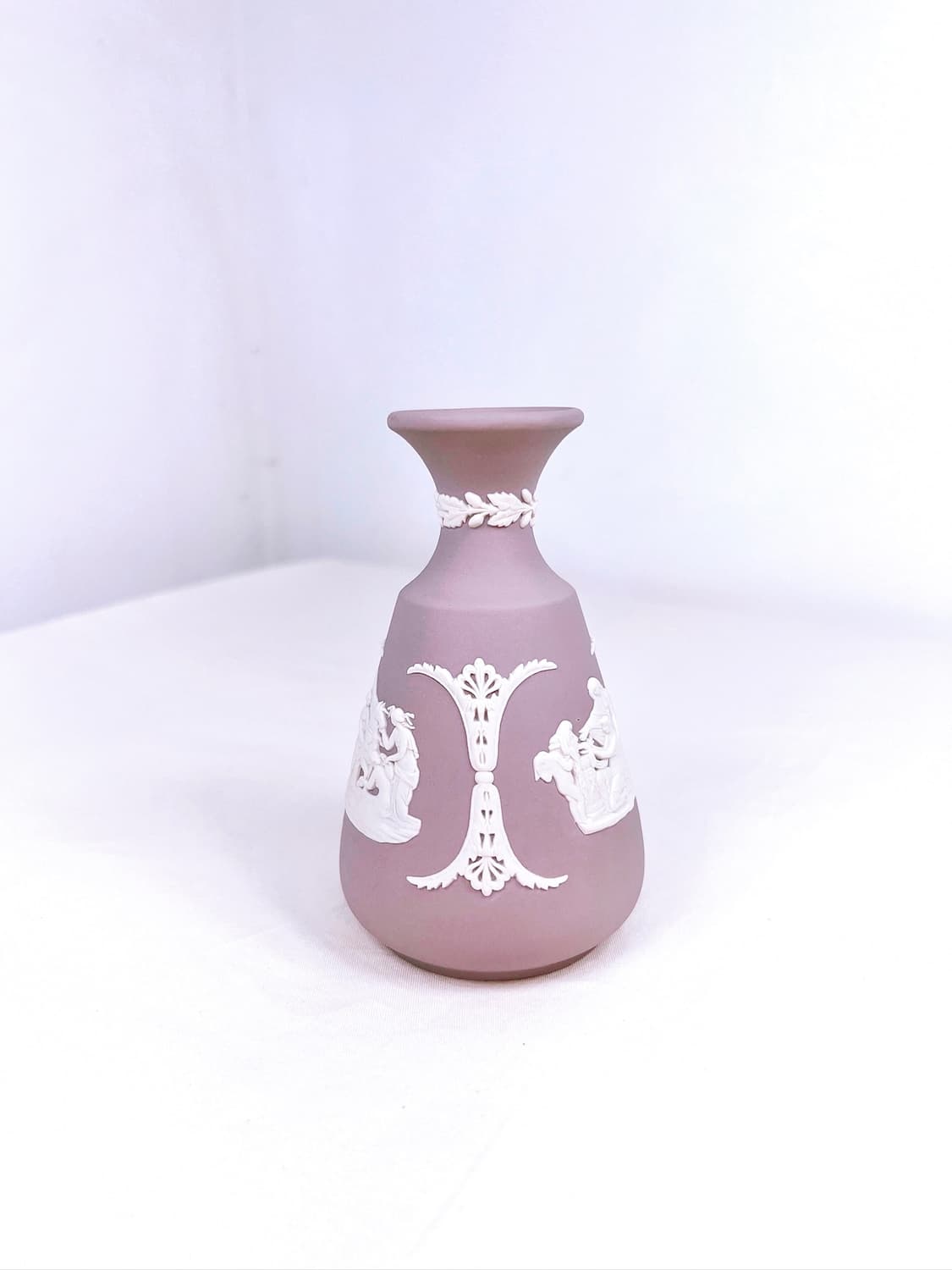 [영국엔틱] 웨지우드 제스퍼웨어 벋 베이스 화병_ 라일락 상품이미지4