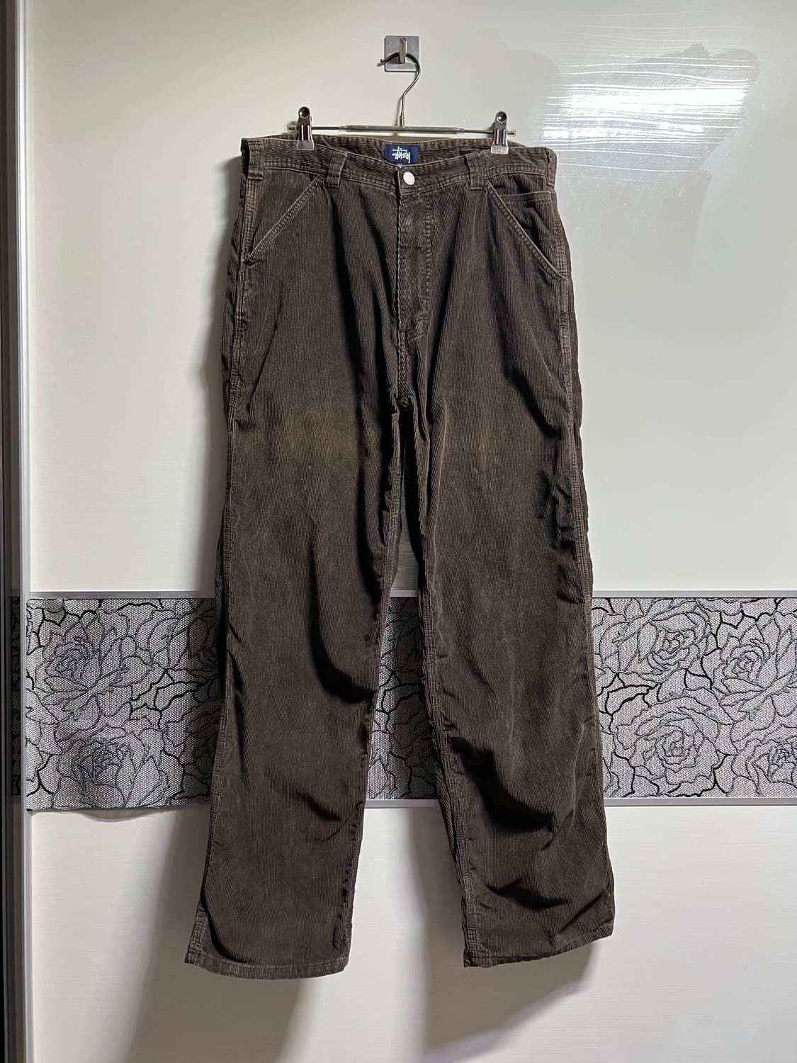 빈티지 90‘s 스투시 코듀로이 팬츠  상품이미지1