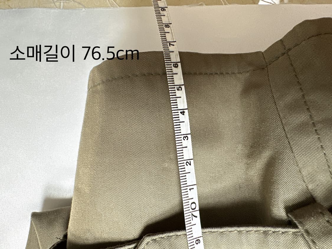 톰보이 카키 오버핏 트렌치코트+구찌더스트백(택있음) 상품이미지3