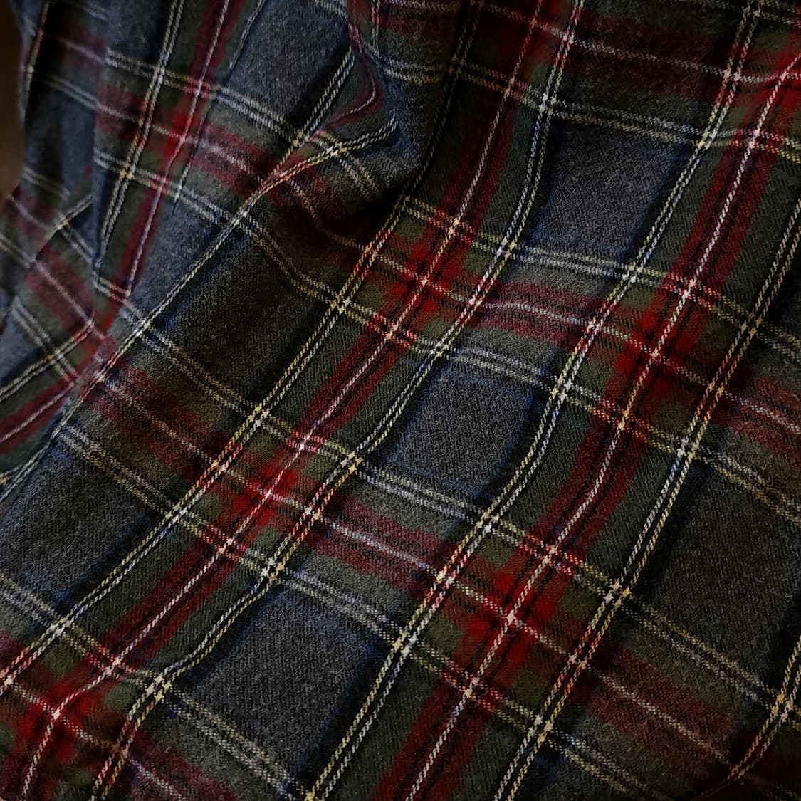 90s 엘엘빈 체크셔츠 플란넬 셔츠 헤비코튼 워크셔츠 아메리칸 체크 xl 상품이미지7