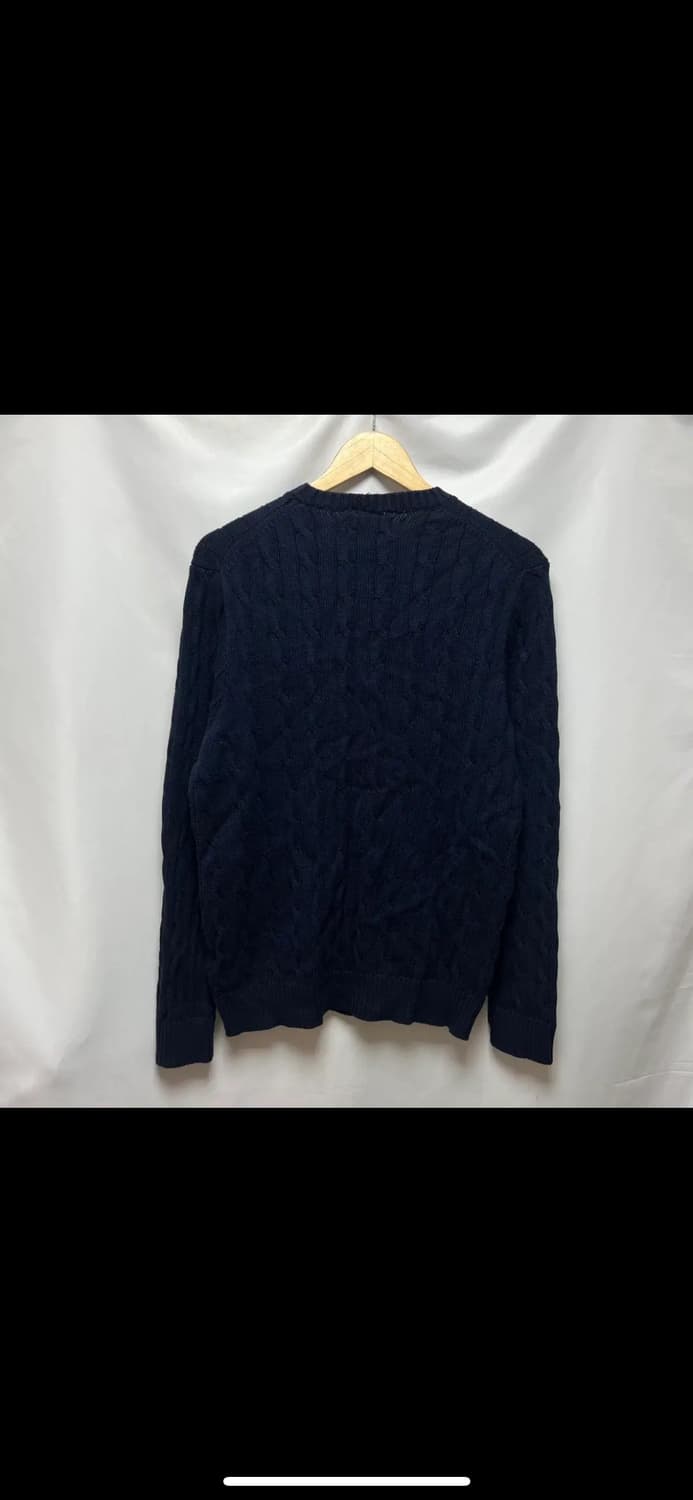 [정품/L] 폴로 랄프로렌 케이블 꽈배기 네이비 니트 상품이미지6