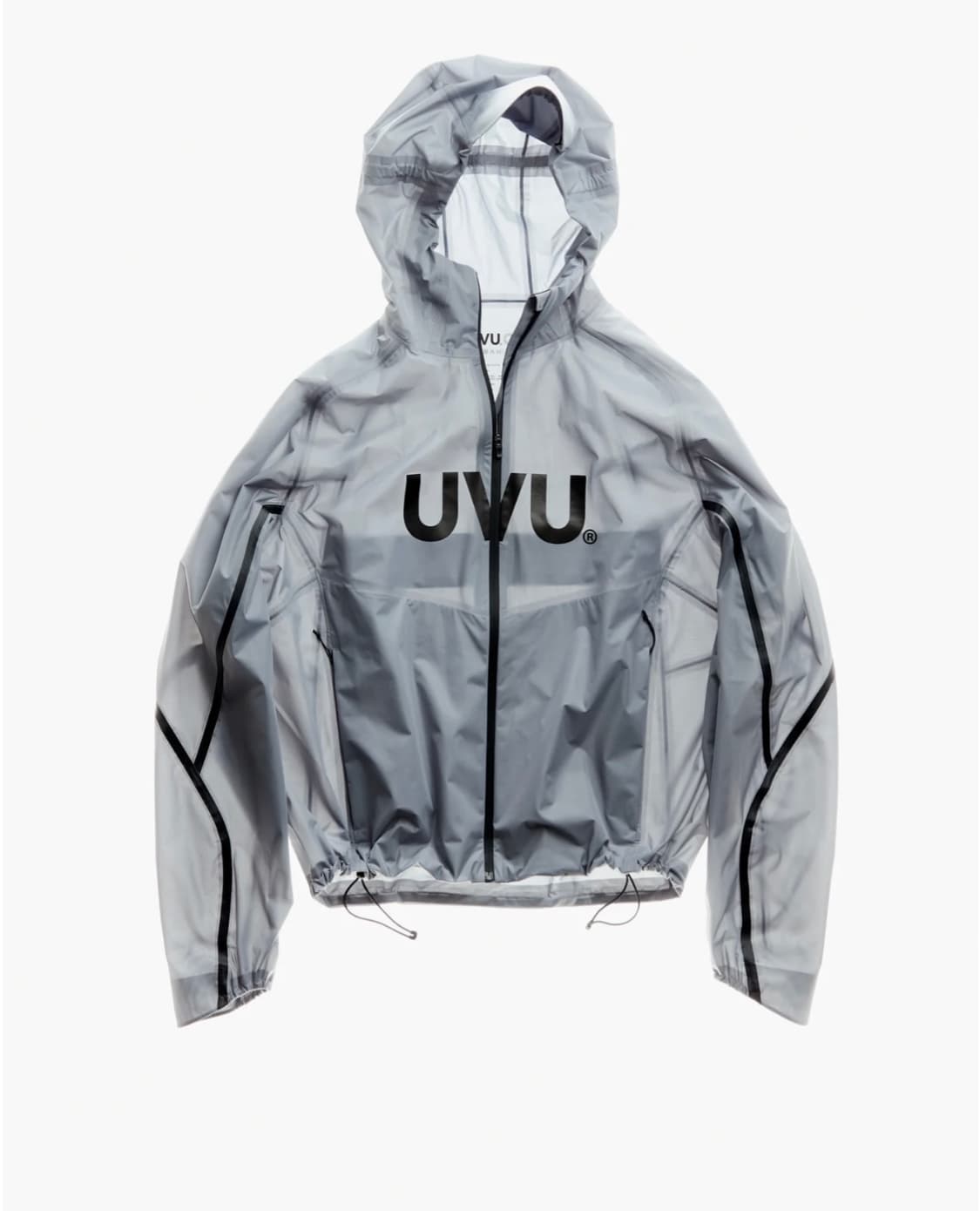 UVU 레인자켓 그레이 XL 새상품 상품이미지1