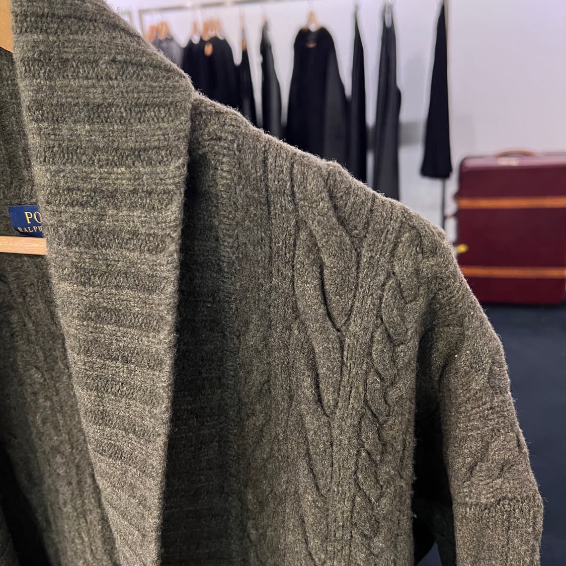 [XS] 폴로 랄프로렌 숄카라 가디건 상품이미지3