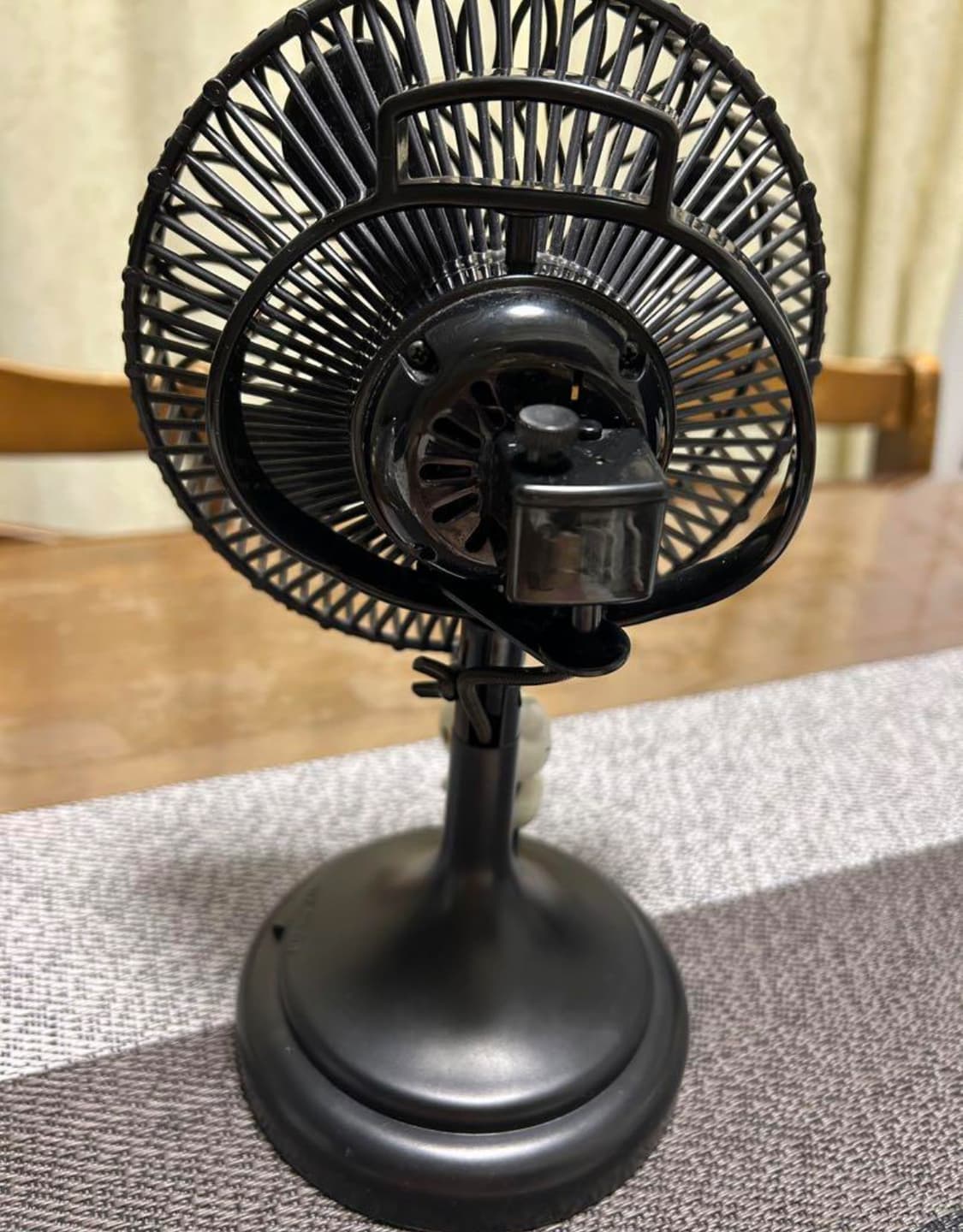 헬로키티 탁상 선풍기 블랙 상품이미지3