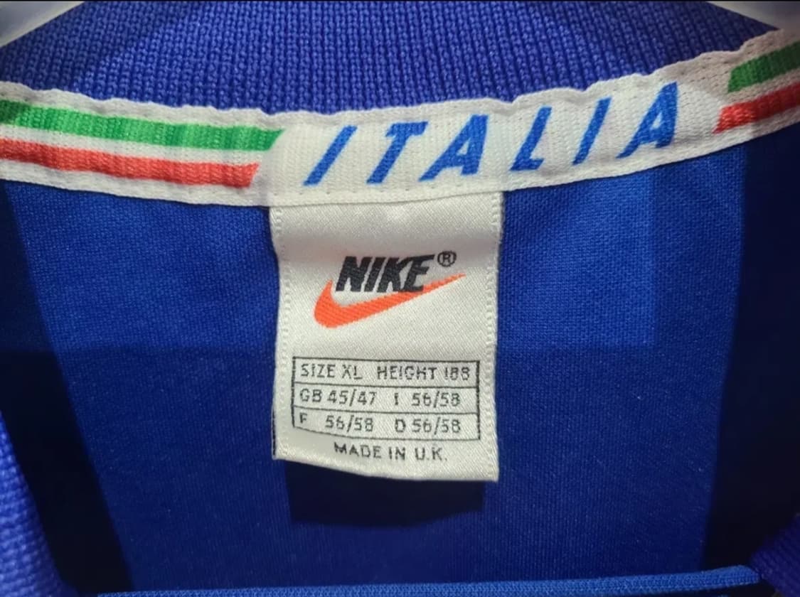 나이키 96 98 이탈리아 올드레플 축구져지 상품이미지3