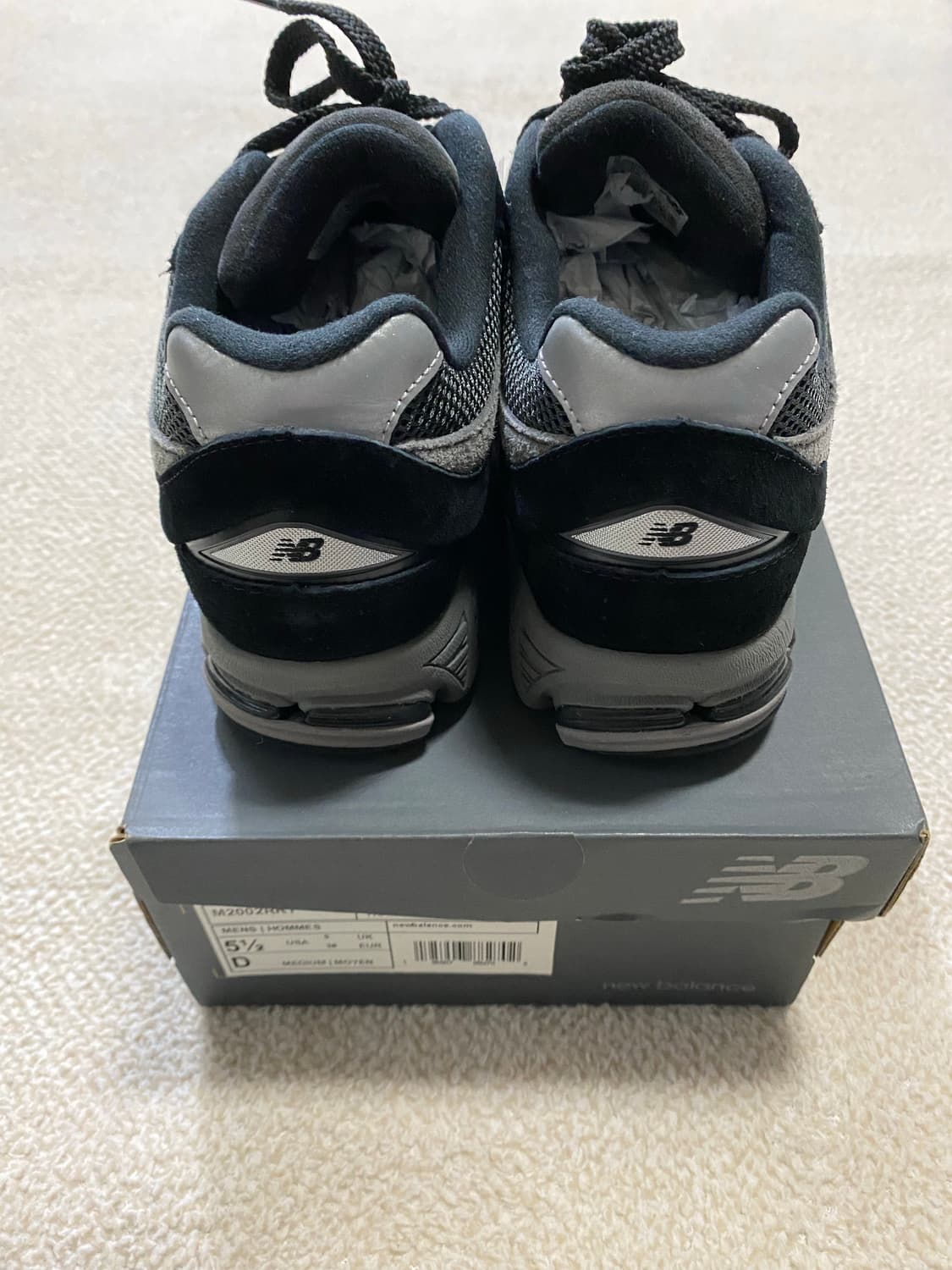 뉴발란스 2002R 블랙다크그레이  (새상품) 상품이미지3