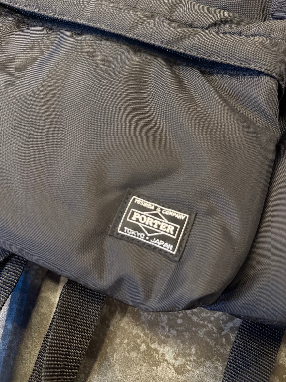 포터 X 꼼데가르송 백팩 스몰 블랙 상품이미지3