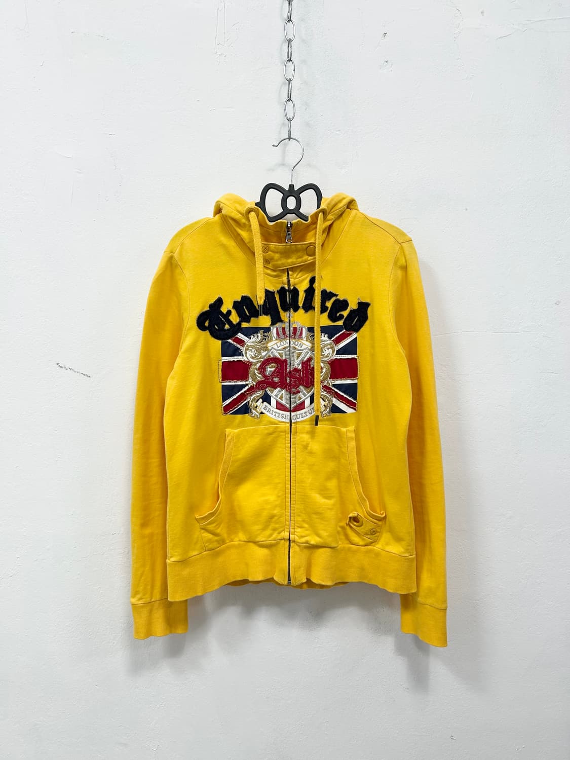 [ASK] 에스크 유니언잭 하이넥 y2k 후드집업 상품이미지5