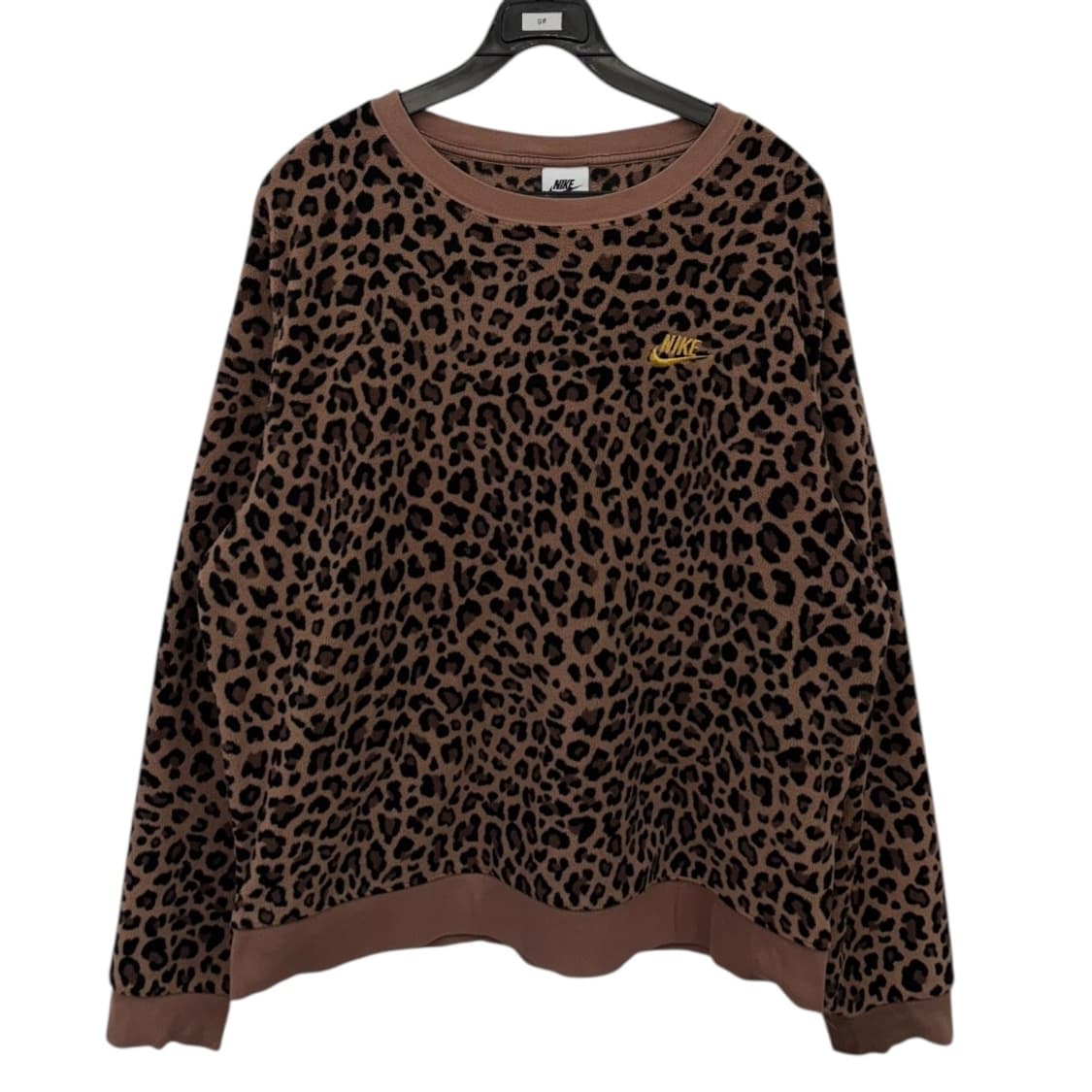 나이키 레오파드 우먼 후리스 맨투맨 상품이미지1