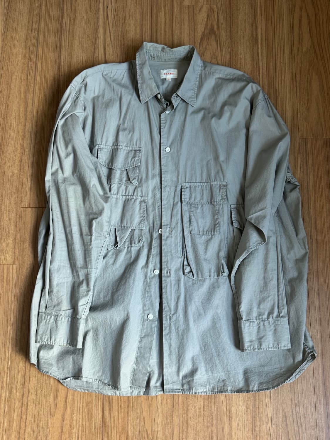 빔즈 피싱포켓 셔츠 M사이즈 상품이미지2