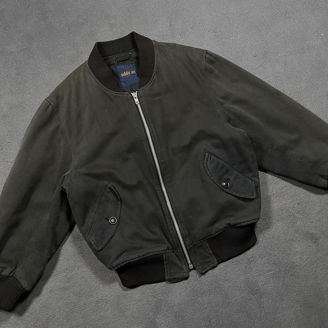 80's 이세이 미야케 ODDS ON by Akira O 봄버 자켓 상품이미지3