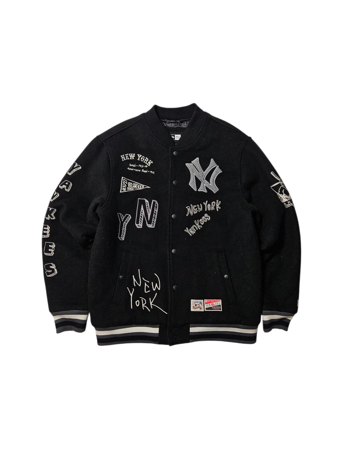 뉴에라 뉴욕양키즈 바시티 자켓 오왼 2XL 상품이미지1