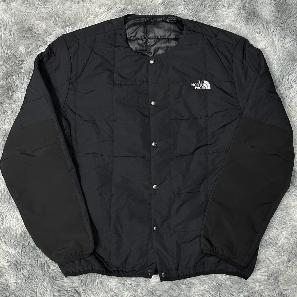 노스페이스 경량패딩 깔깔이 블랙 L 상품이미지1