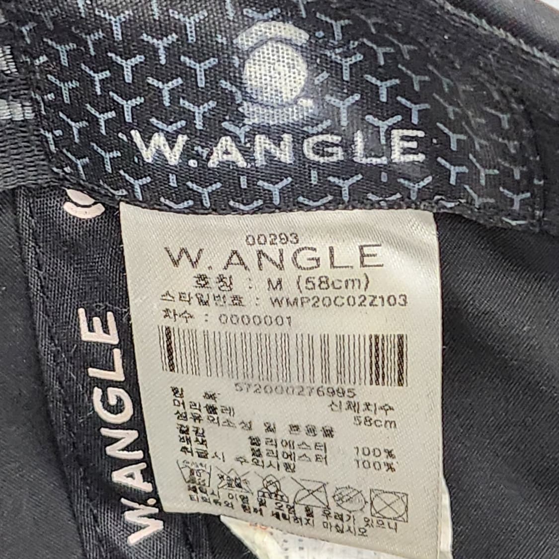 와이드앵글 정품 블랙 골프볼캡 M (58cm) 상품이미지8