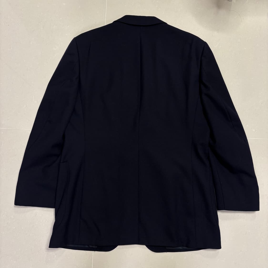 빈티지 버버리 금장 울 블레이저 네이비 자켓 상품이미지5