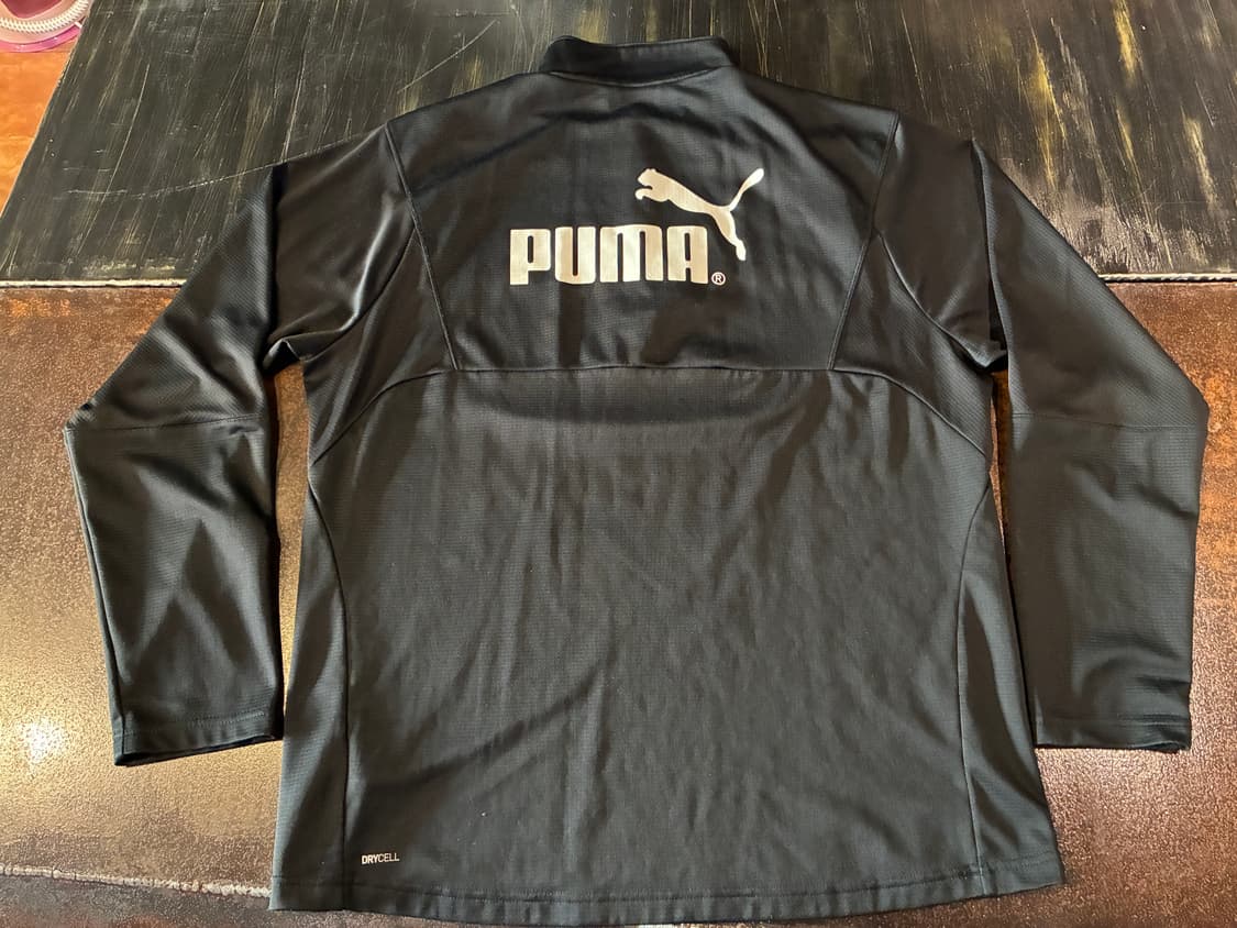 XL) 푸마 발렌시아 드릴탑 트레이닝 하프 집업 상품이미지5