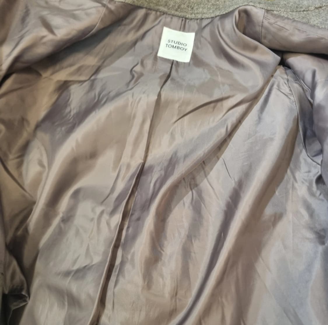 STUDIO TOMBOY 스튜디오 톰보이 모 혼방 코트 상품이미지6