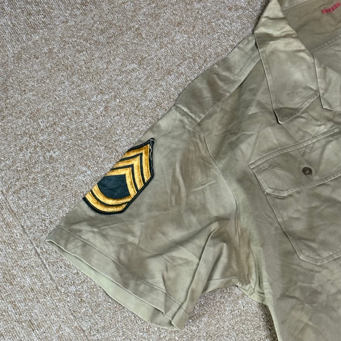 미육군 밀리터리 반팔셔츠 XL 상품이미지4