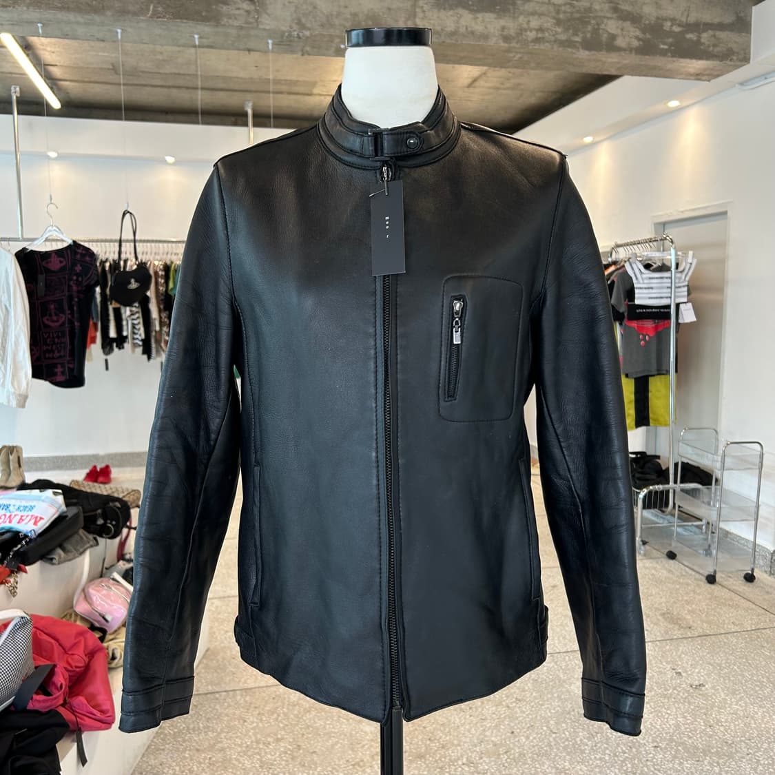 Docoda Leather Jacket 상품이미지1