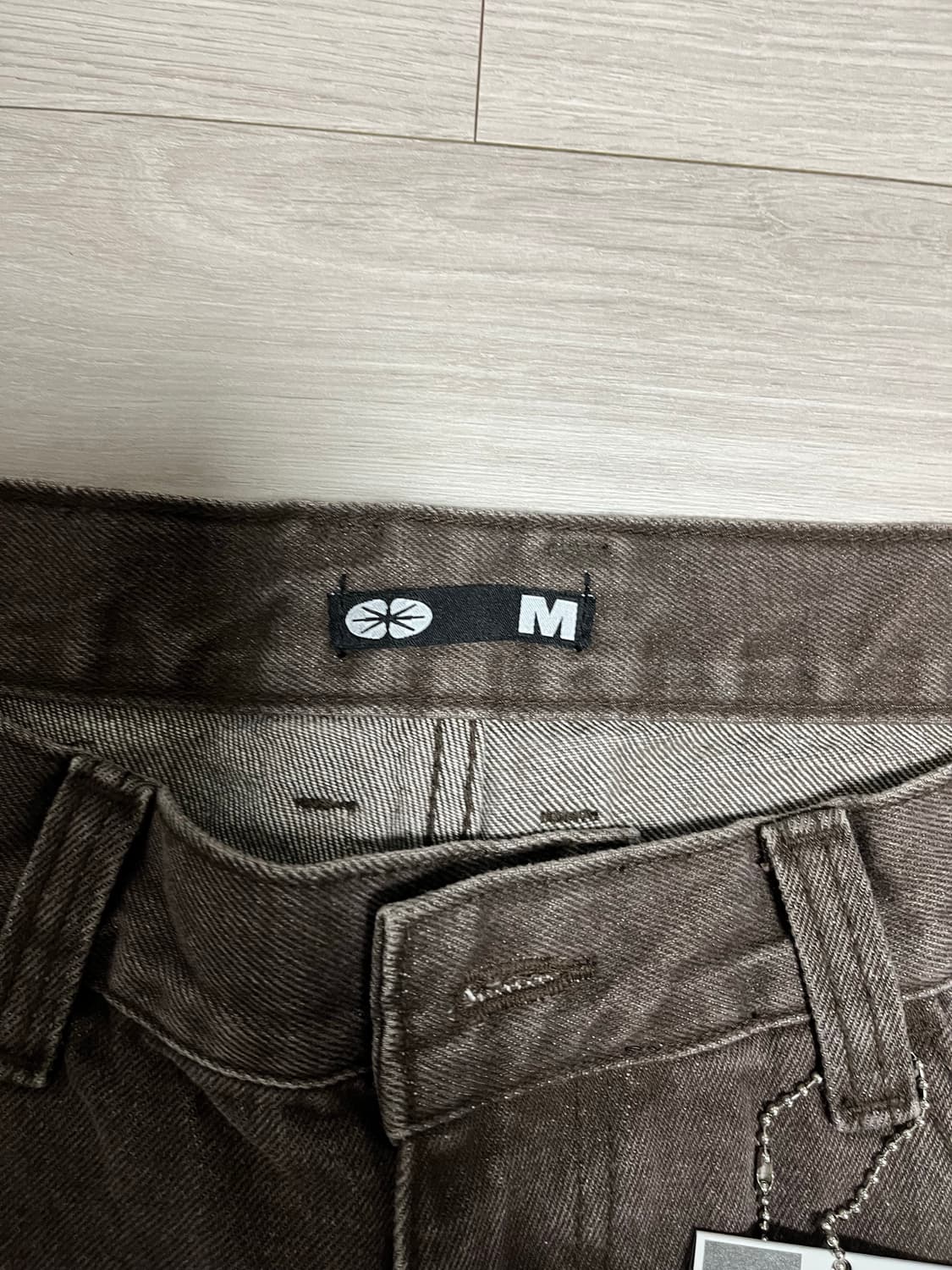 이알티알(ERTR) 더블니 팬츠 브라운 상품이미지2