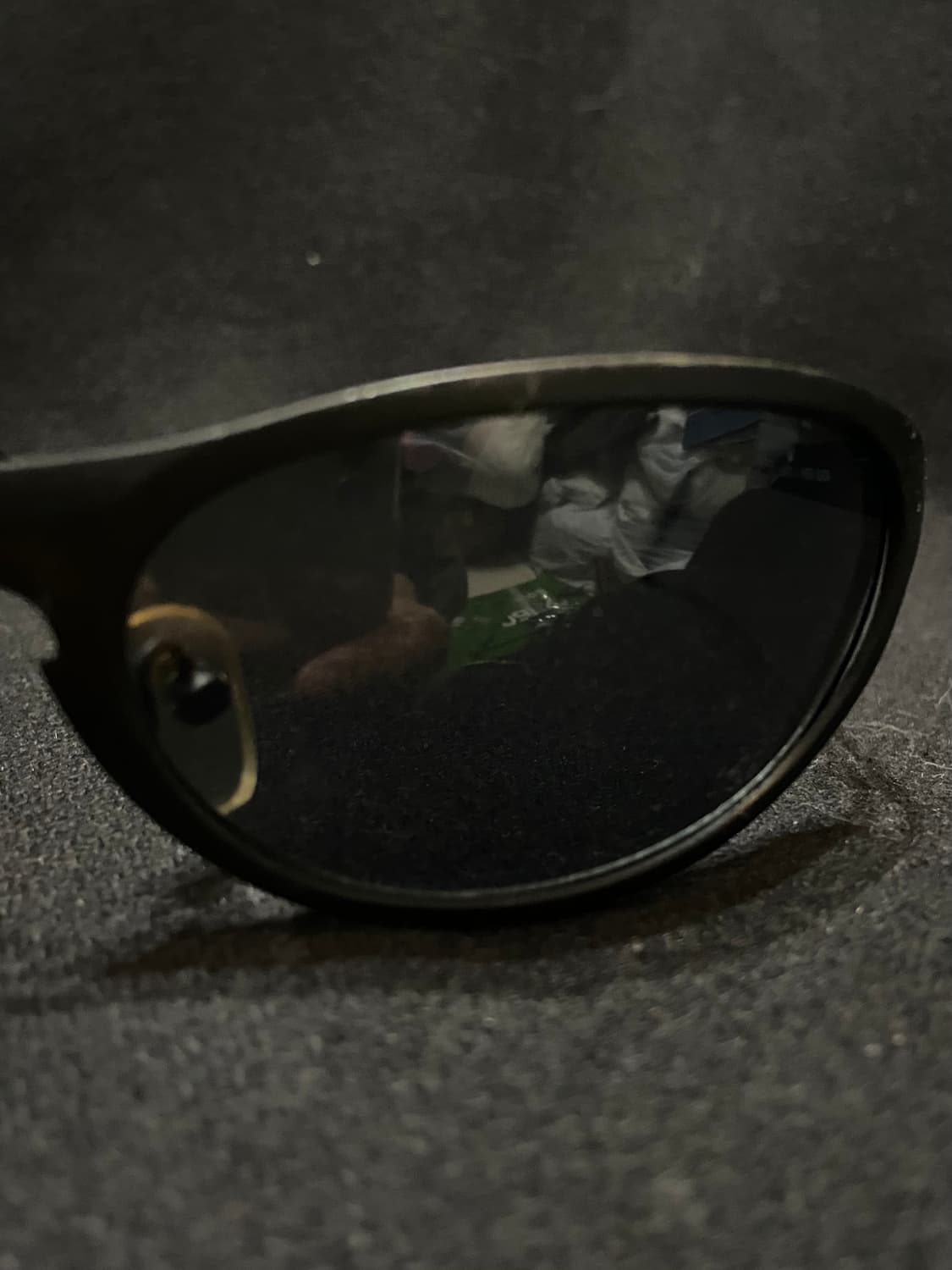 SunGear 빈티지 고글형 스틸 선글라스 (블랙) 상품이미지2