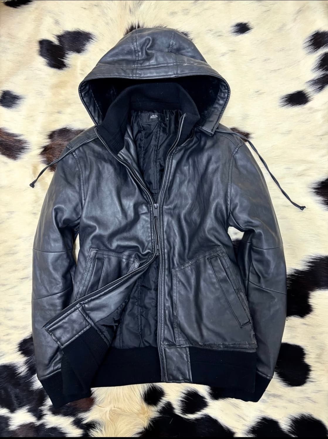 [Opium Moussy]Black Hoodie Padded 2-way 상품이미지3