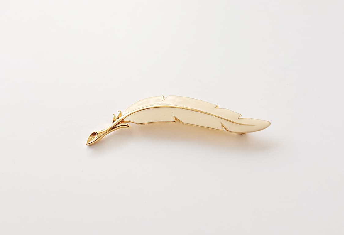 1970-1980s Monet 깃털 빈티지브로치 빈티지악세사리 상품이미지4