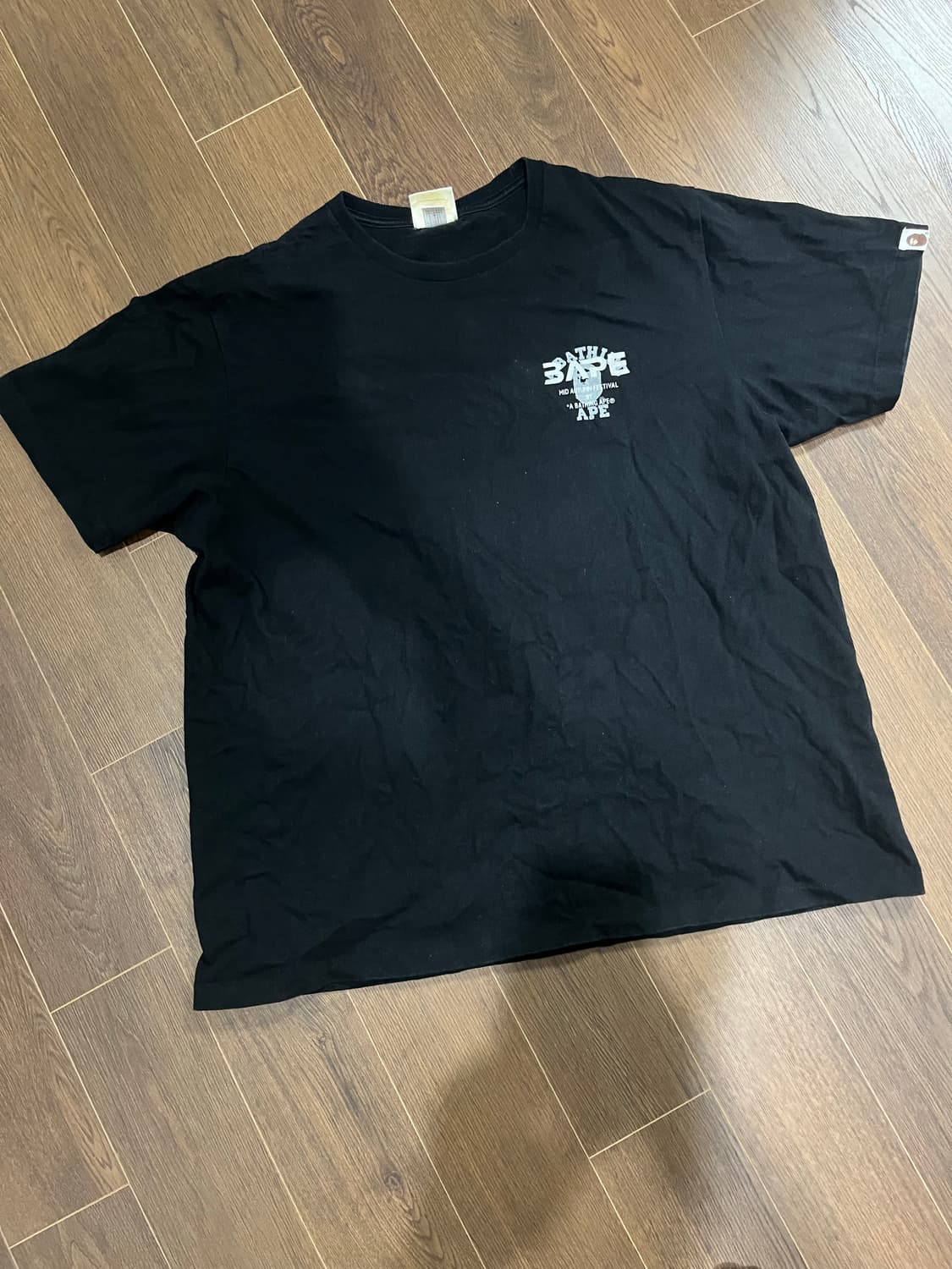 (2XL) 베이프 반팔 티셔츠 상품이미지2