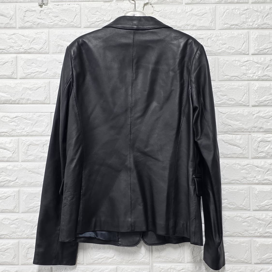 택포) 진영 여성 양가죽 자켓 블랙 88 상품이미지4