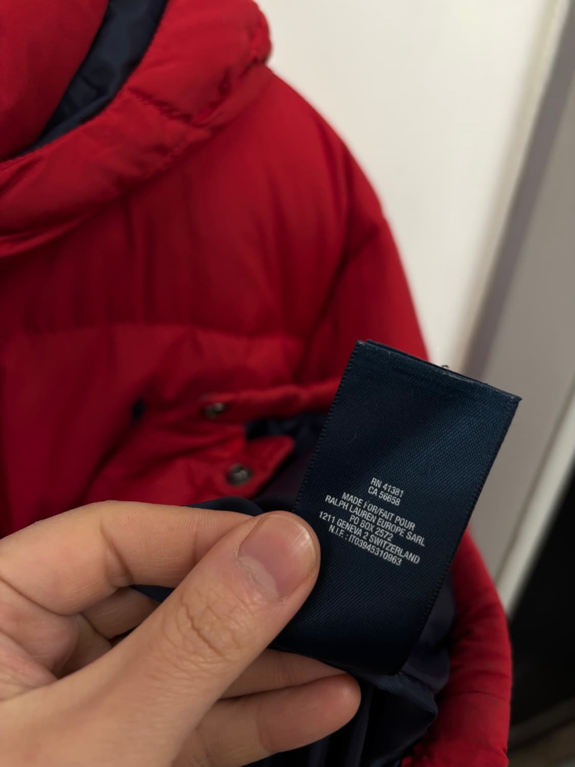 폴로랄프로렌 푸퍼 다운패딩 상품이미지8