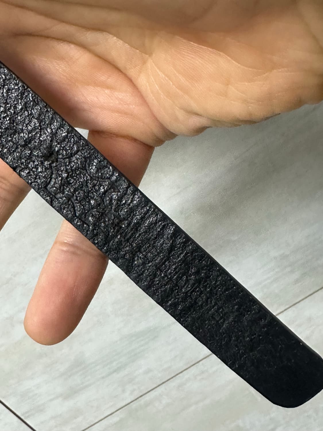 앤드뮐 미스터 스터드 슬림 레더 벨트 os  상품이미지4