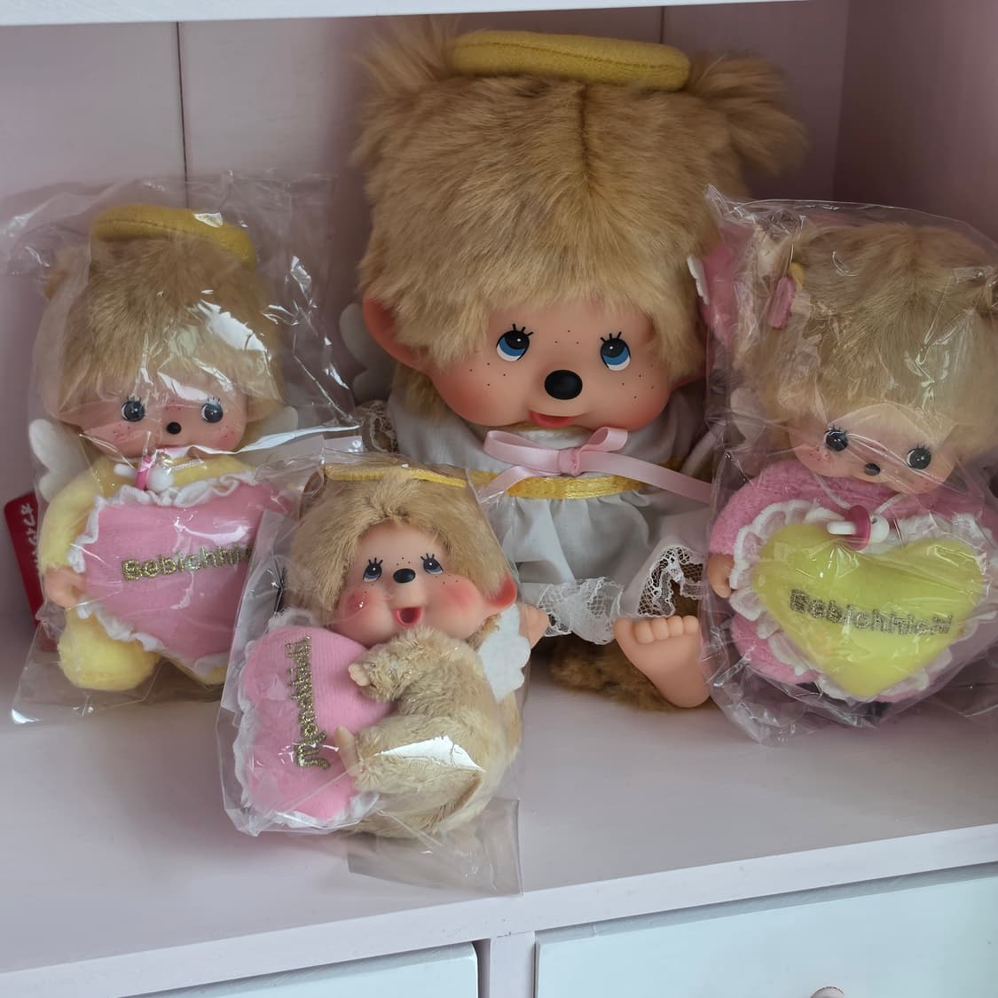 몬치치 해피엔젤 4종 인형 일괄  상품이미지1