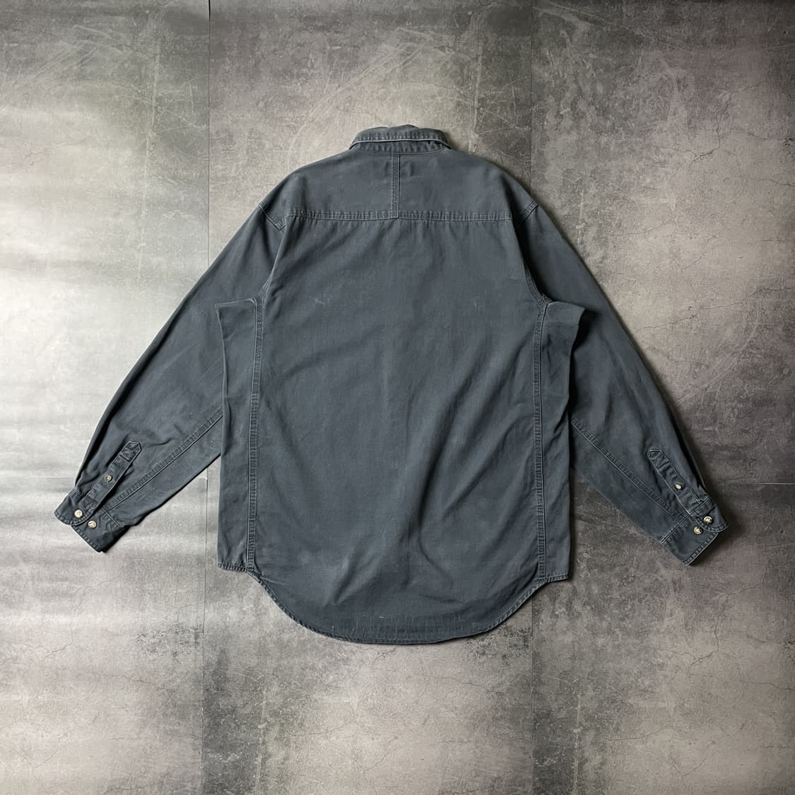 WRANGLER 랭글러 RIGGS 빈티지 네이비 코튼 셔츠 A00380 상품이미지6