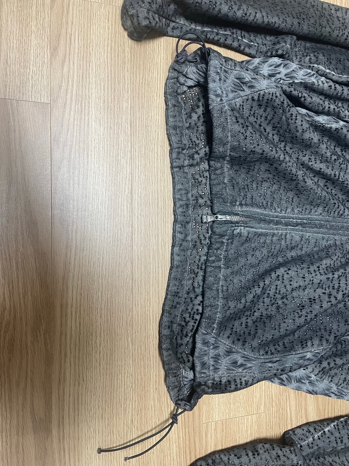 [L] XLIM EP.7 HOODIE ZIP UP BLACK 상품이미지5