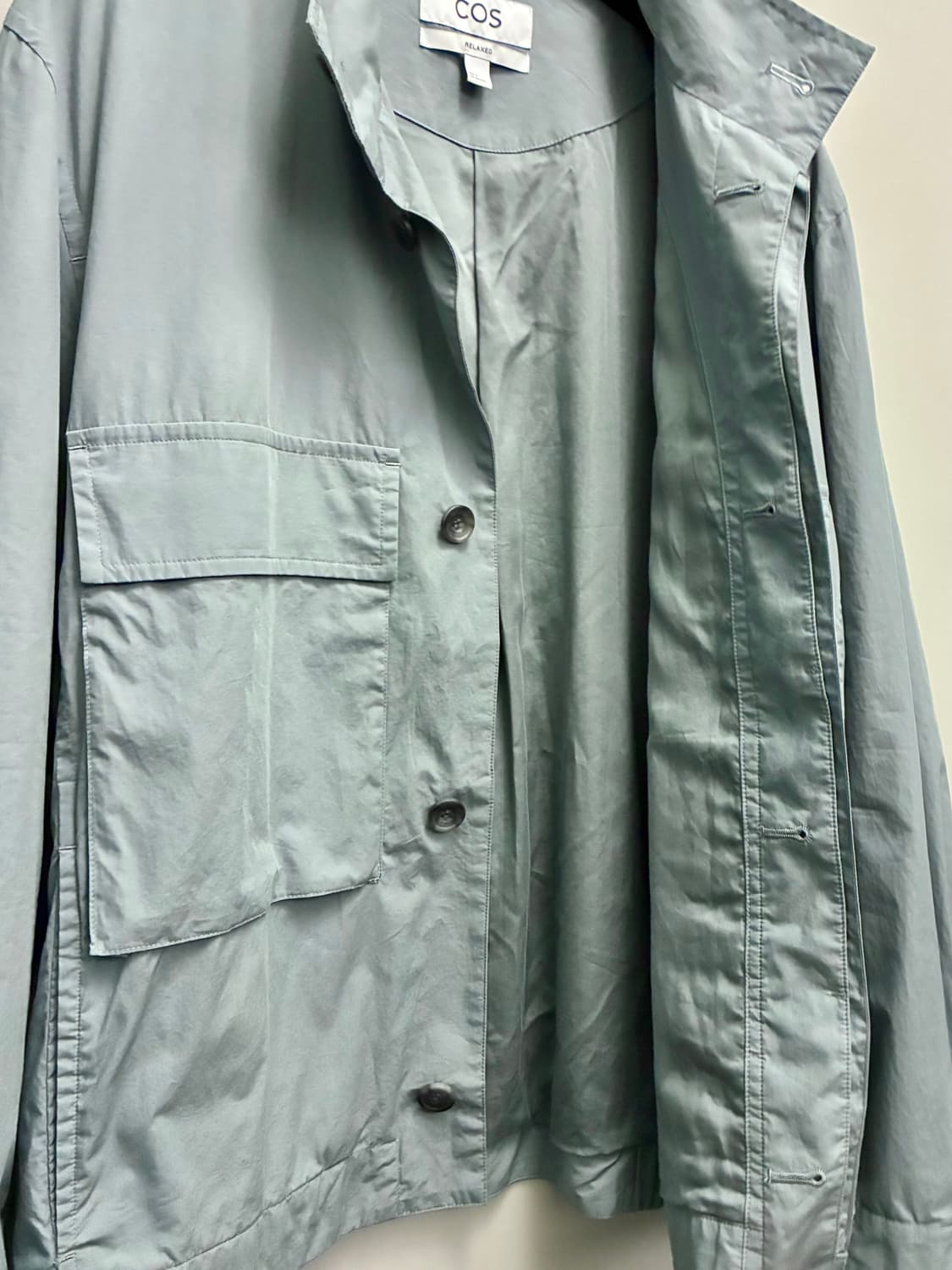 (M/100)COS 코스 라이트 웨이트 유틸리티 오버셔츠 셔켓 자켓 상품이미지4