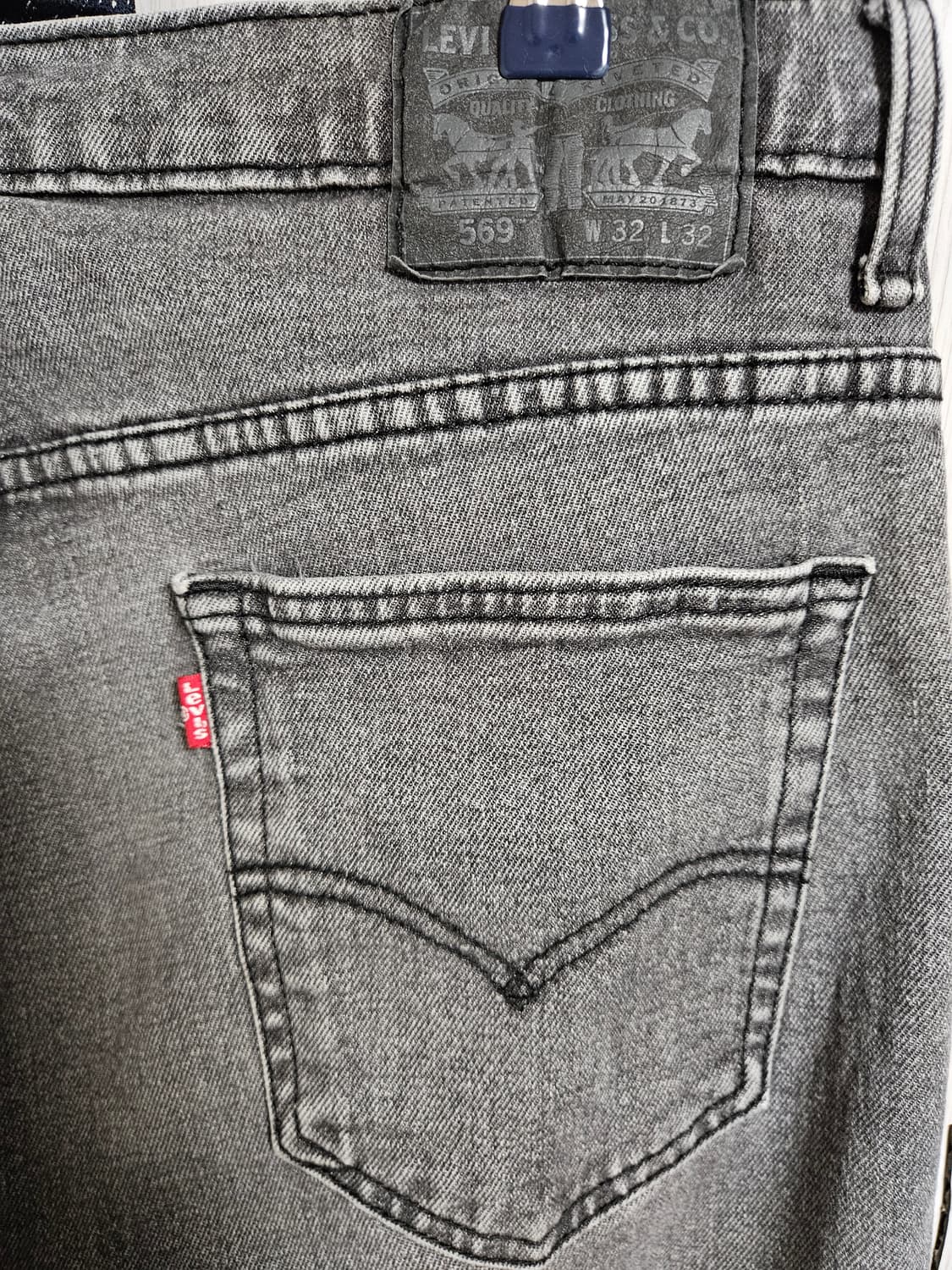 Levis 569 블랙워싱진 32x32  상품이미지3