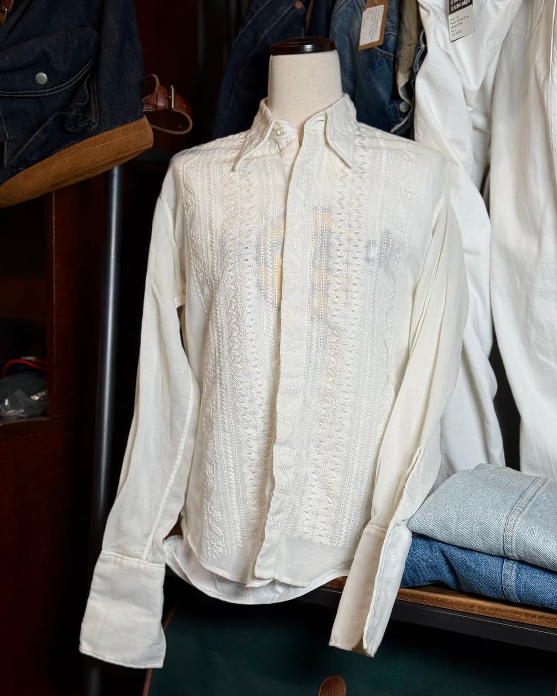 70-80‘s 수베니어 구아야베라 셔츠 39 상품이미지7