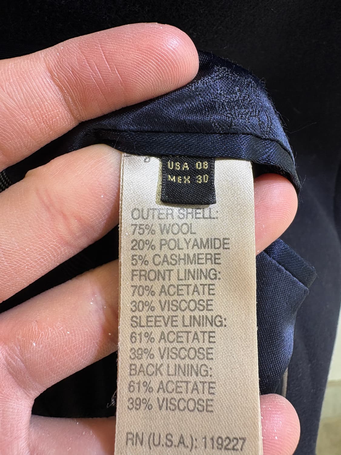 MASSIMO DUTTI (Made in Portugal) 피코트 상품이미지8