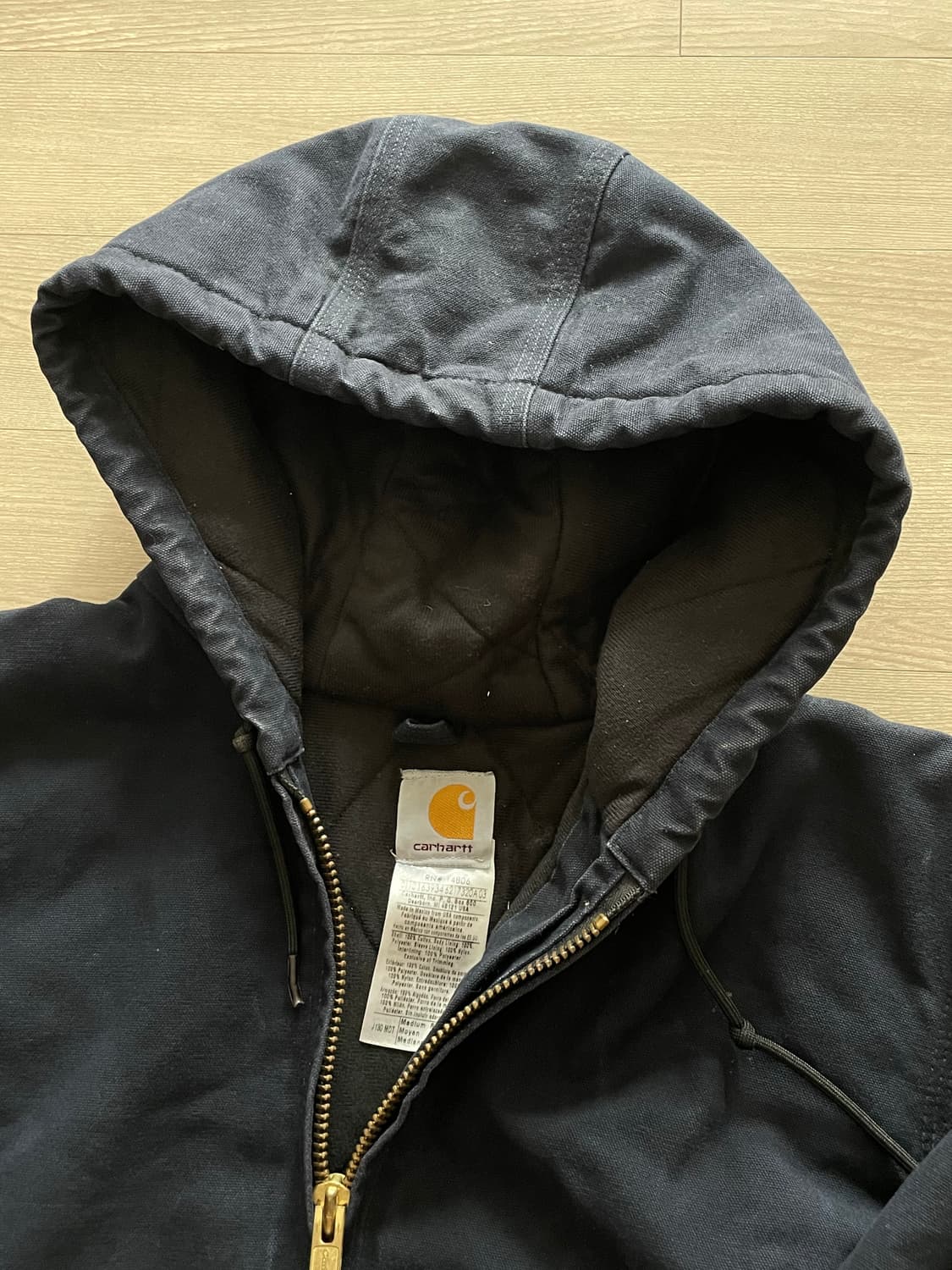 칼하트 j130 MDT 미드나잇 액티브 자켓 샌드스톤 상품이미지3