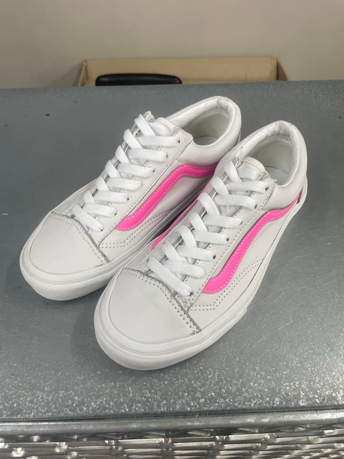 반스 스타일 36 레더 팝 슈가 플럼 240 상품이미지2