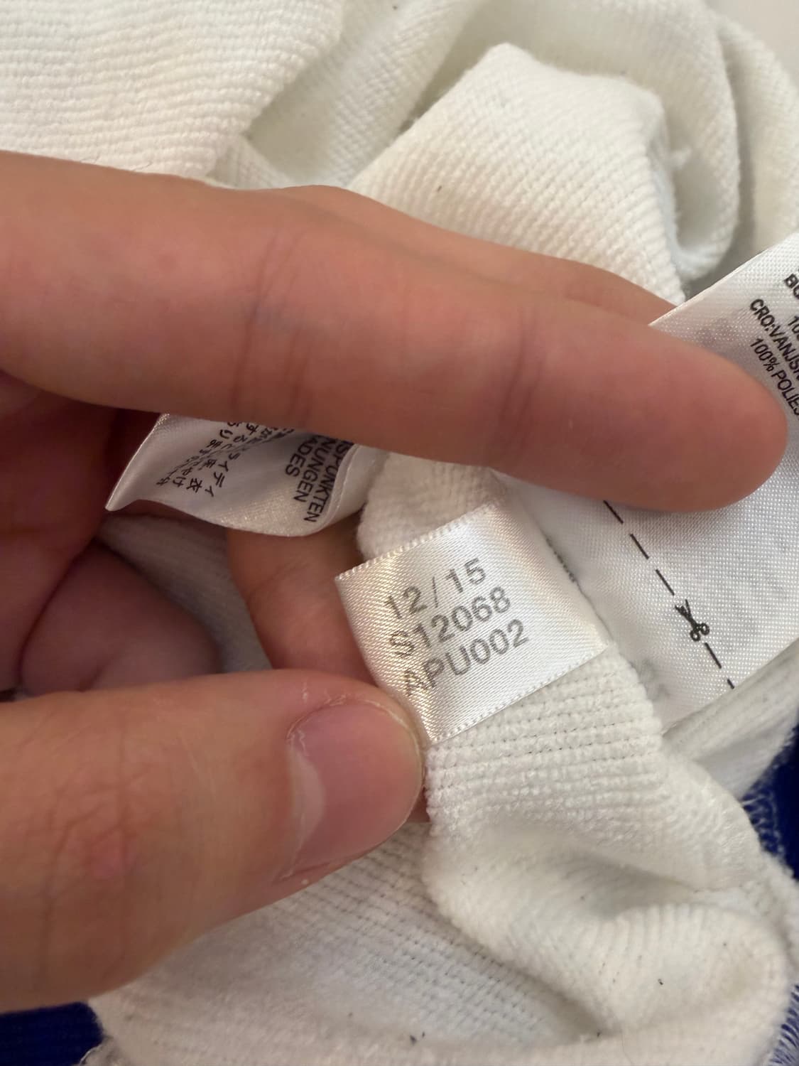 초희귀) 아디다스 첼시 15-16 드릴탑 져지 흰파 상품이미지7