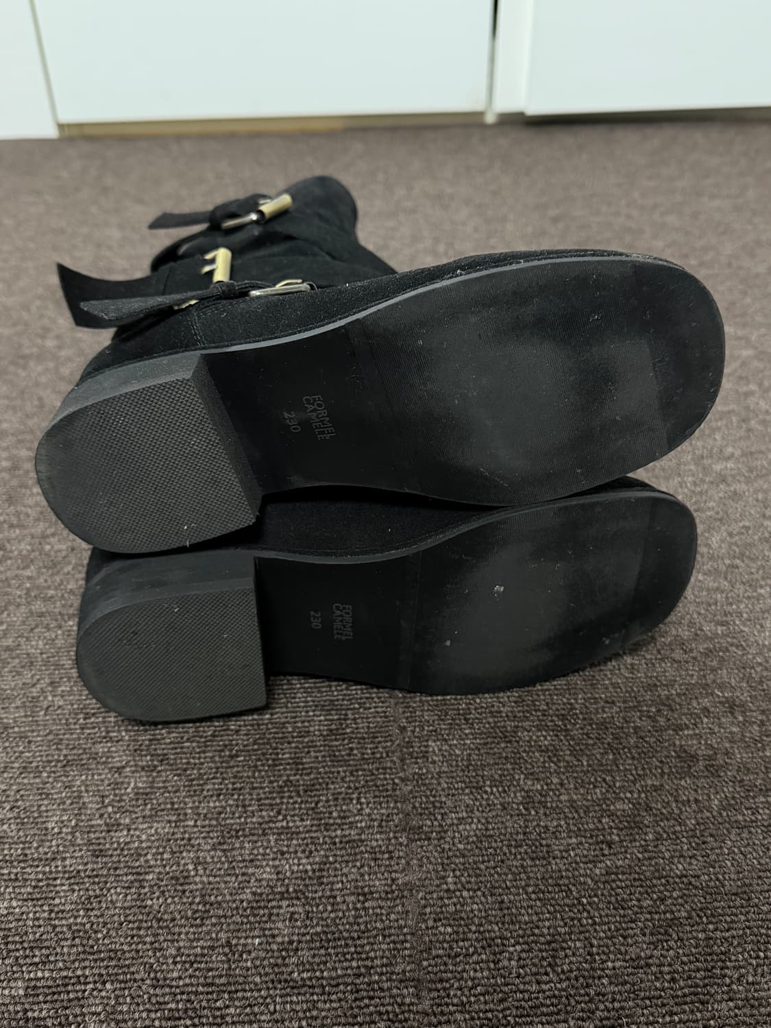 포멜카멜레 스웨이드 하프부츠 (1회 착화) 상품이미지2